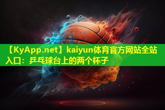 kaiyun体育官方网站全站入口：乒乓球台上的两个杯子