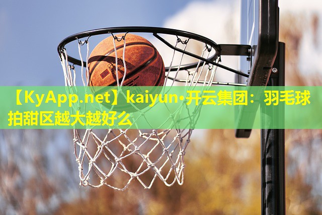 kaiyun·开云集团：羽毛球拍甜区越大越好么